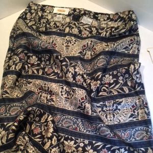 Talbots Size 8 Pencil Skirt Red, Khaki, Navy Blue